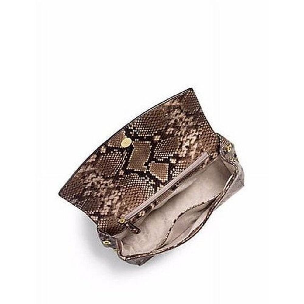 Michael Kors Ava Medium Python Snake Leather Cros… - image 4